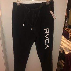 Black RVCA sweatpants/joggers